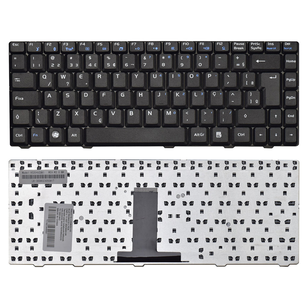 Teclado para Notebook H-Buster HBNB-1401/210 ABNT2 - F3 WI-FI
