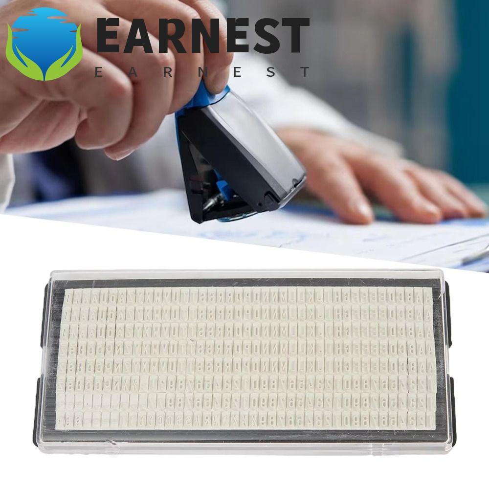 Placa De Letras De Carimbo EARNEST , Digitais Comercial De 3 Mm 4 6.4 , DIY De Endereço De Nome
