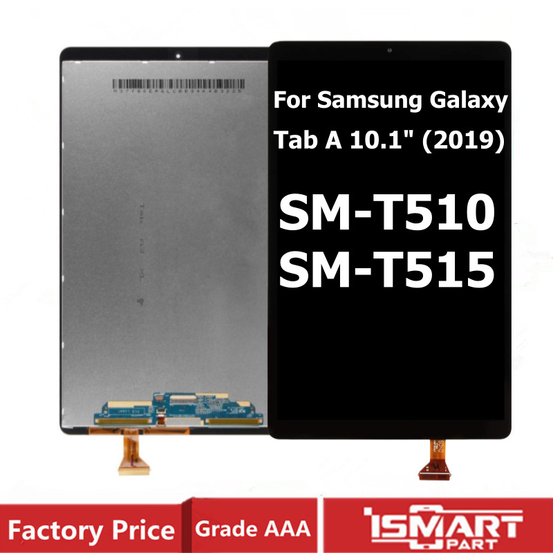 10.1 " Para Samsung Tab A 10.1 2019 LCD T510 T515 T517 SM-T510 Tela De Toque Digitador Assembléia Peças Reposição