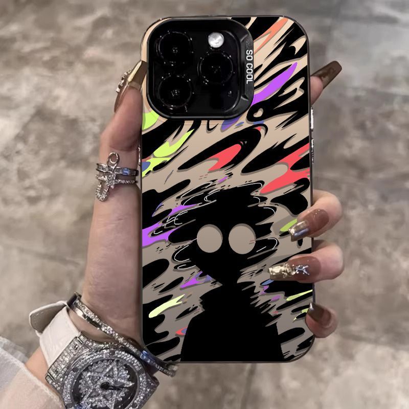 Capa para Anti-impact Samsung  A56 A36 A55 A54 A16 A15 A14 A05S A52 A34 A35 A32 A13 S24 S23 S25 FE Padrões de grafite
