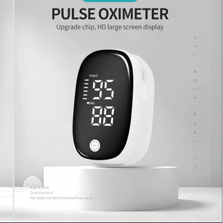 Dedo Clip-On Detector de oxigênio no sangue pulso saturação de oxigênio no sangue Monitor de freqüência cardíaca
