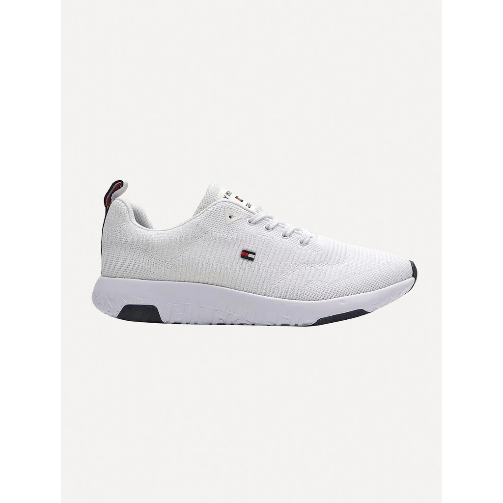 Tênis Tommy Hilfiger Masculino Nylon Sport Classic Tevo 6D THFM0FM02838 THYBR Original Branco