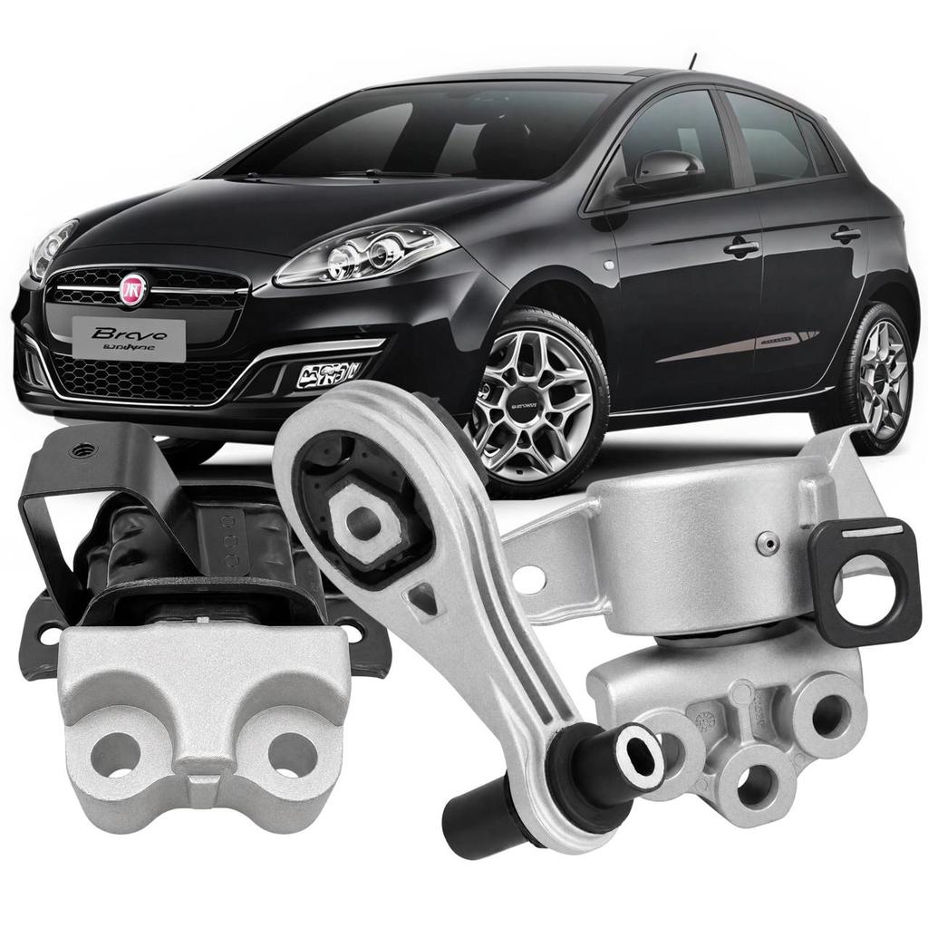 Kit Coxim Motor Câmbio Fiat Punto Linea Tjet