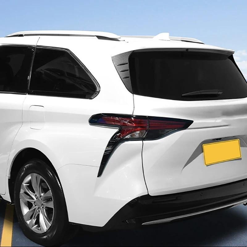 Porta Traseira Do Carro Janela De Vidro Decoração Lateral Capa Guarnição Para Toyota Sienna XL40 4th 2022 2021 Acessório