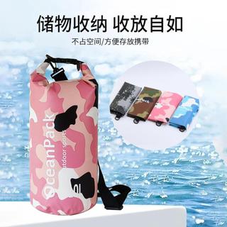2L15-30L camuflagem à prova dwaterproof água saco de armazenamento deriva único ombro duplo saco de secagem 10L ao ar li