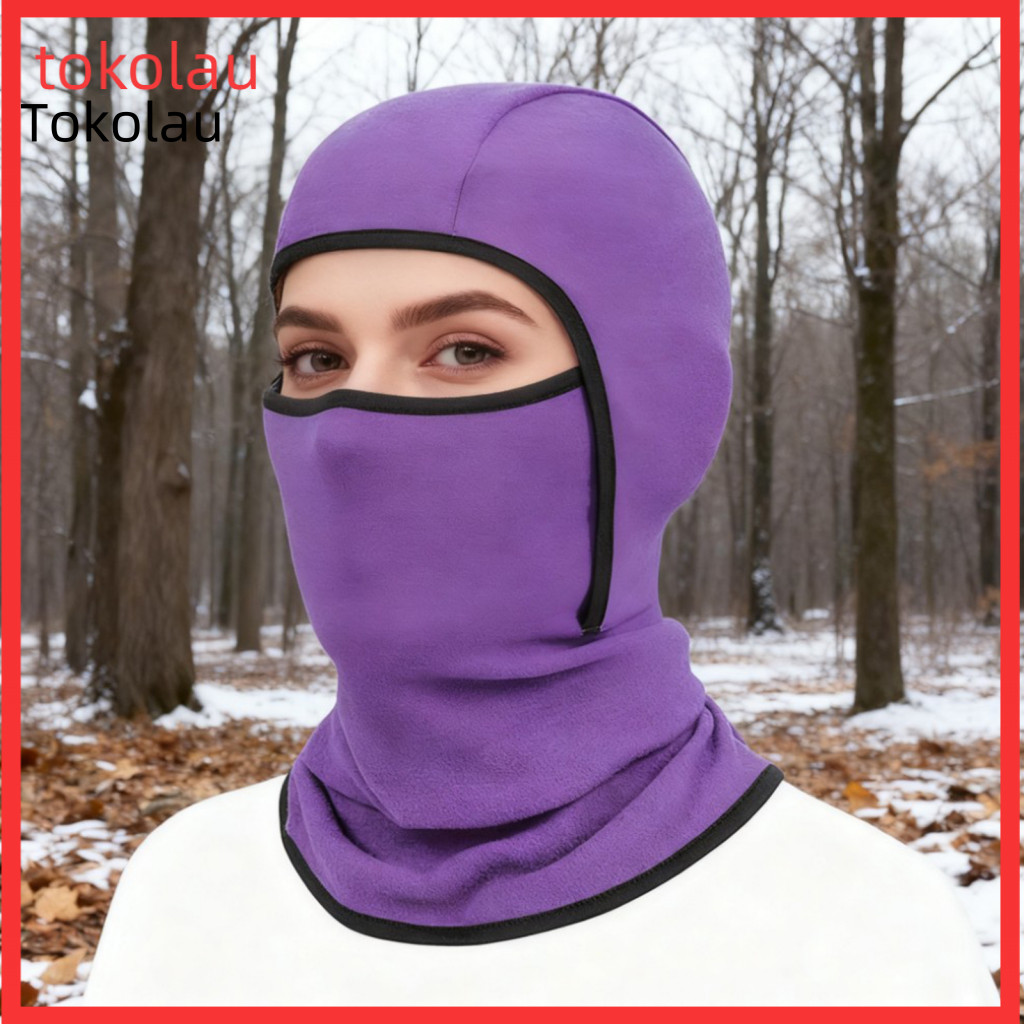 Winter Face Hood Skiing Headgear Motorcycle Ski Mask Full Windproof Thermal Hat for Snowboarding Outdoor Sports – Warm