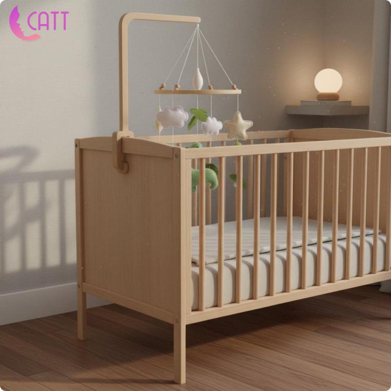 [Dadada2] Acessório Para Berço De Dinossauro , Floresta , Móvel , Calmante , Carrilhão De Cama De Bebê Recém-Nascidos ,