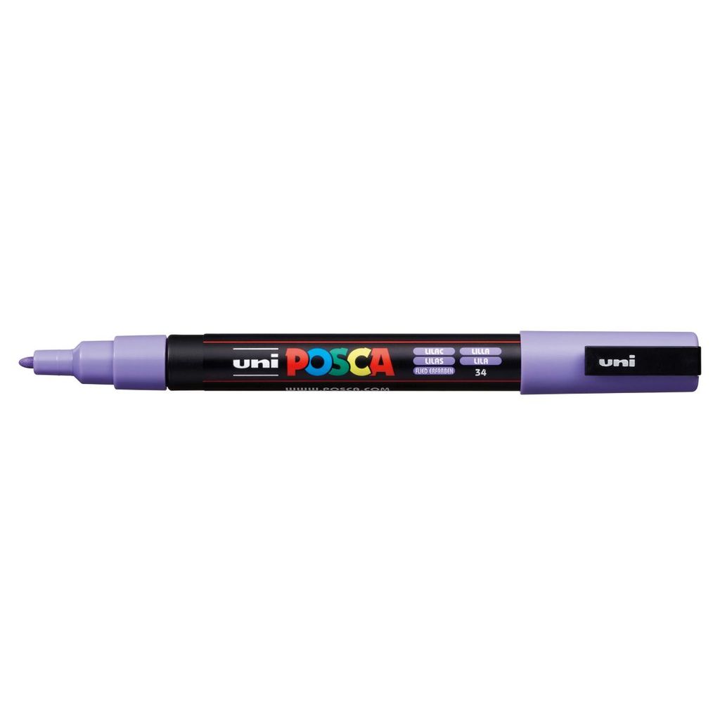 Caneta Posca PC-3M Lilás Uni-Ball · foto 2