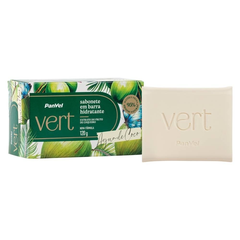 Sabonete Em Barra Panvel Vert Água De Coco 120g