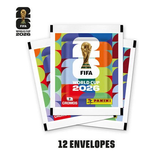 BLISTER CARTELA + 12 ENVELOPES - COPA WORLD CUP 2026