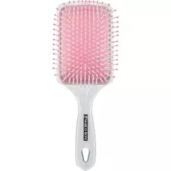 Escova de Cabelo Raquete Grande Diamond Glitter Cerdas de Nylon Marco Boni Profissional