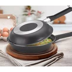 Frigideira Dupla Hamburgueira Sanduicheira Antiaderente Panela Panquequeira Grill Chapa