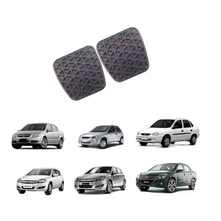 ￼Capa de Pedal Freio e Embreagem américa Astra 99 Corsa 03 Vectra 06 Zafira