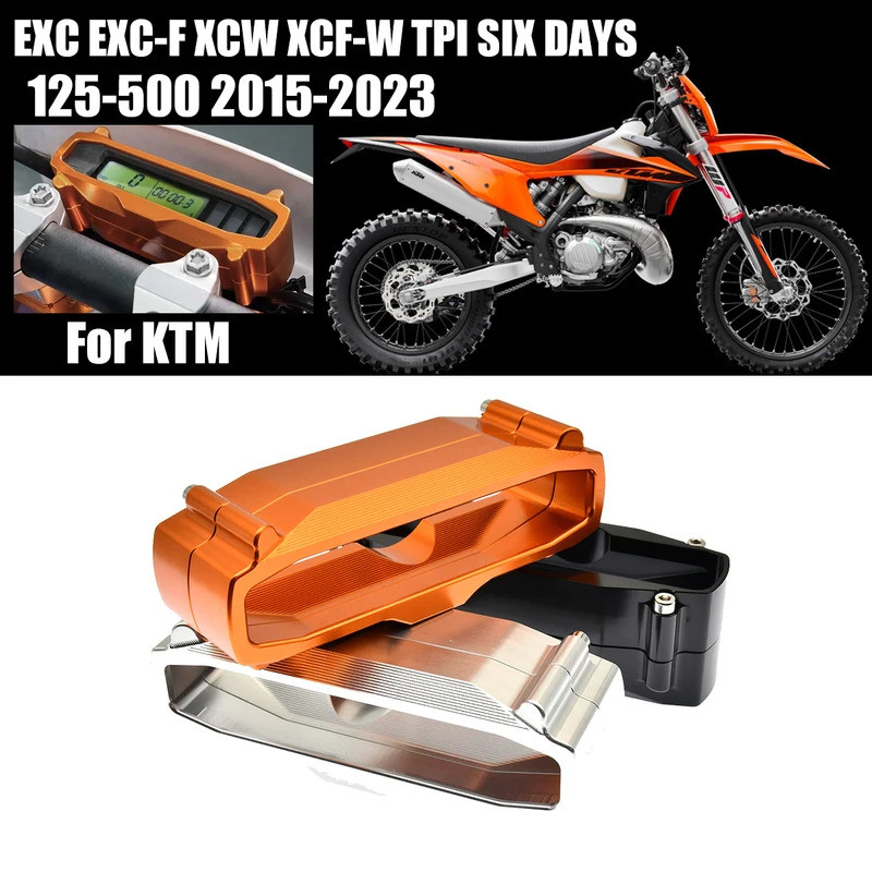 Speedo Para KTM EXC-F XCW XCF-W TPI Seis Dias 250 300 350 450 2015-2023 Velocímetro Odômetro Protetor Guarda Capa Peças