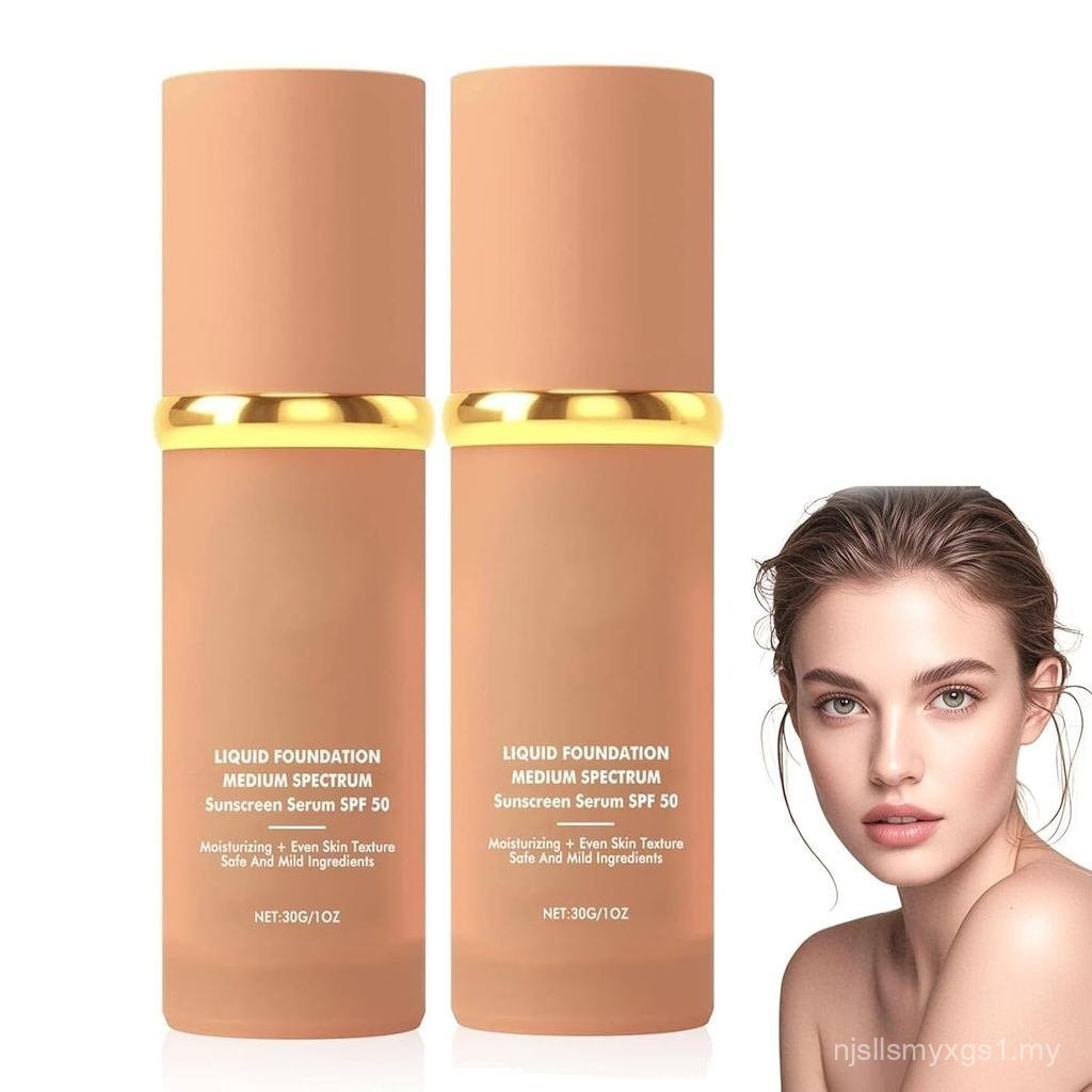 Main Base Makeup, Color-Changing Base Makeup, 4 in 1-Medium Spectrum, Full Coverage Moisturizing Concealer, Long Lastin