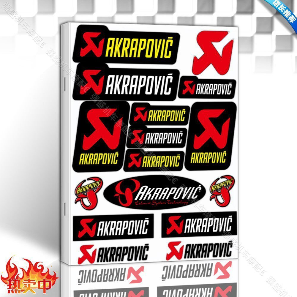 Adesivo popular do Scorpio para escapamento, decalque refletivo criativo personalizado, adesivo decorativo para carro, a