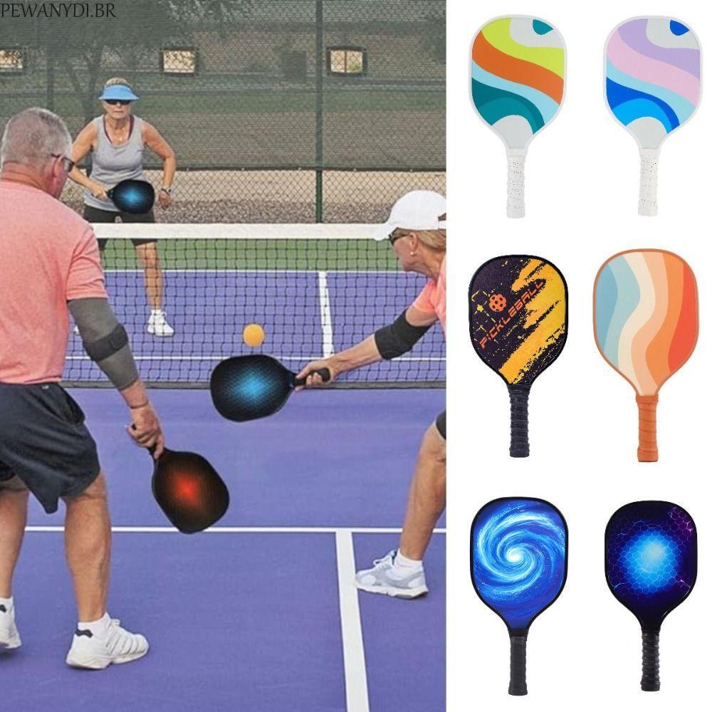 Pás De Pickleball PEWANYDI , Raquete De Bola De Picles Com Cabo Canelado , Equipamento De Treinamento Para Iniciantes