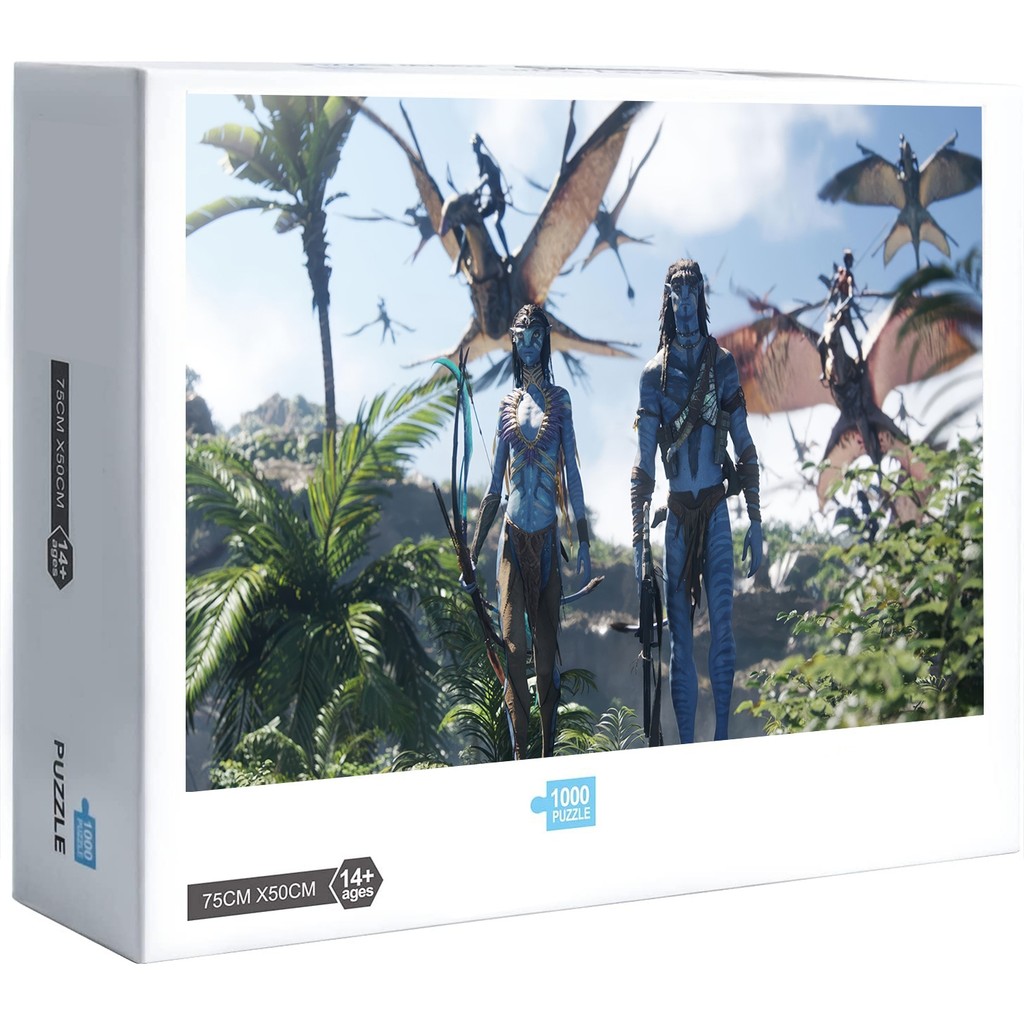 Avatar Fogo E Cinza Jake Sully Neytiri Banshee Quebra-Cabeça 300 500 1000 Peças Decoração De Casa Jogo Presente