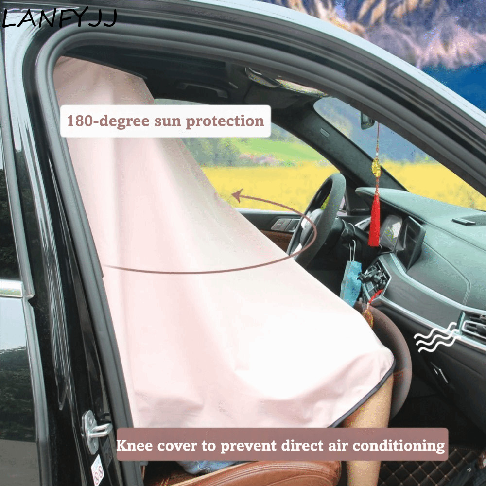 LANFYJJ Máscara Facial Completa , Para Cobertura Do Corpo , Guarda-Sol Interior Carro , Proteção UV , Bloqueador Solar C