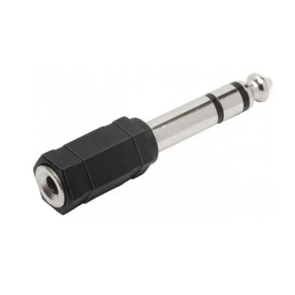Kit Adaptador J2 Mono P10 Estéreo MXT Níquel Profissional