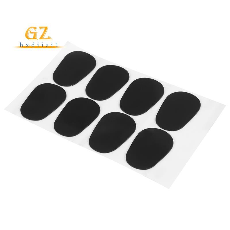 [gzhxdiizi1] 8 Unidades De 0.3 Mm Para Boquilha Almofadas Saxofone Alto Sax Tenor Preto