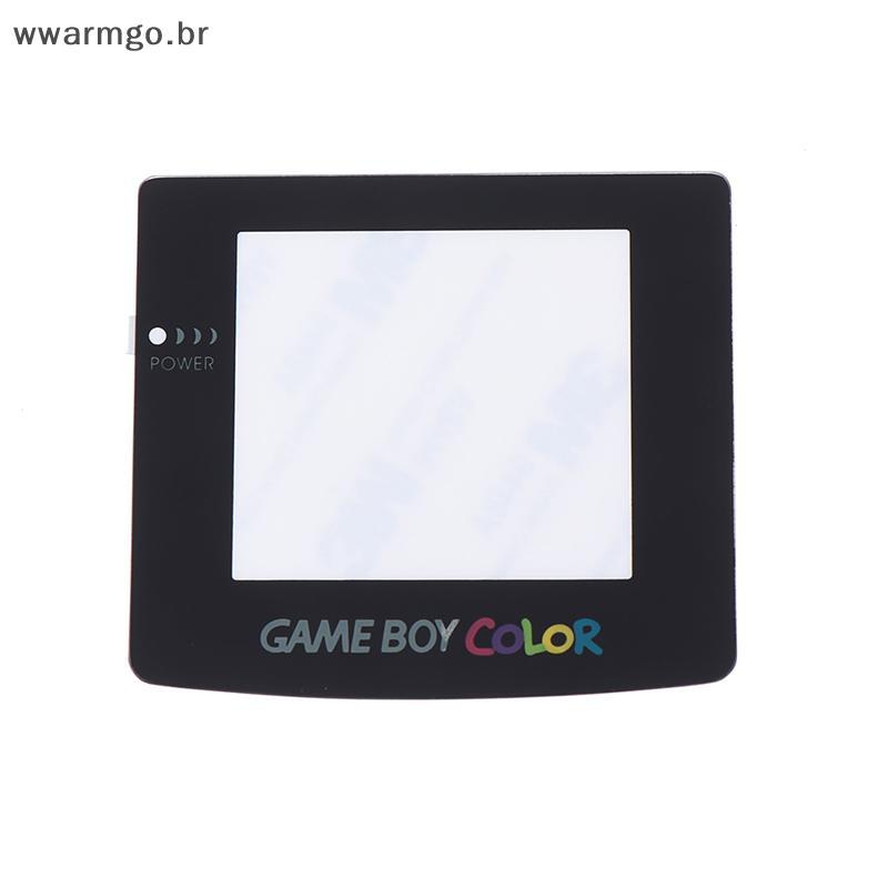 Substituição Do Painel Protetor De Lente De Tela De Vidro WWARM Para game boy color gbc