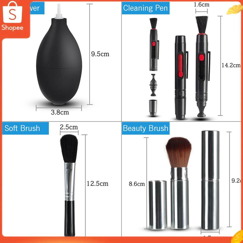 Kit de limpeza de câmera SHUAIGUO Lente profissional com pano de caneta soprador de ar para a maioria dos laptops de