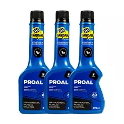 Aditivo Combustível Bardahl Proal 200ml Kit 3 Un.