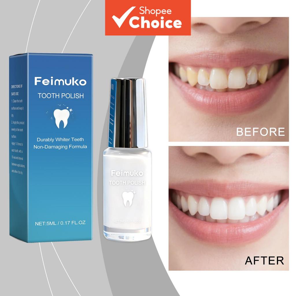 Advanced Tooth Care Paint 5ml – Sorbato de Potássio e Dióxido de Titânio | Combate Manchas Superficiais, Sorriso Branco
