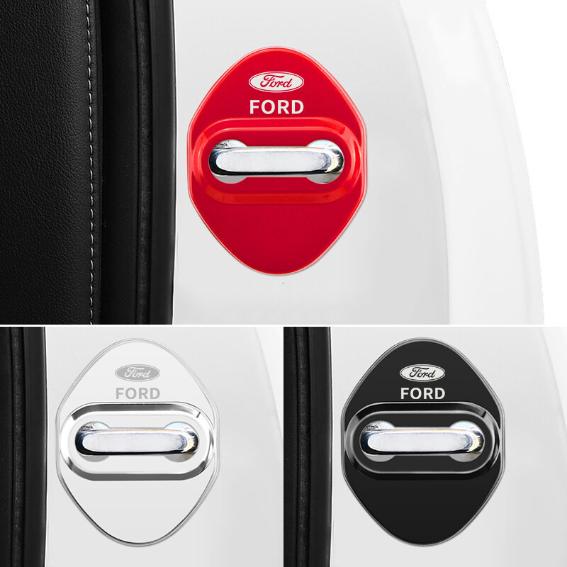 Para Ford Focus EXPLORER, acessórios de estilo automotivo, capa protetora decorativa de aço inoxidável para fechadura de