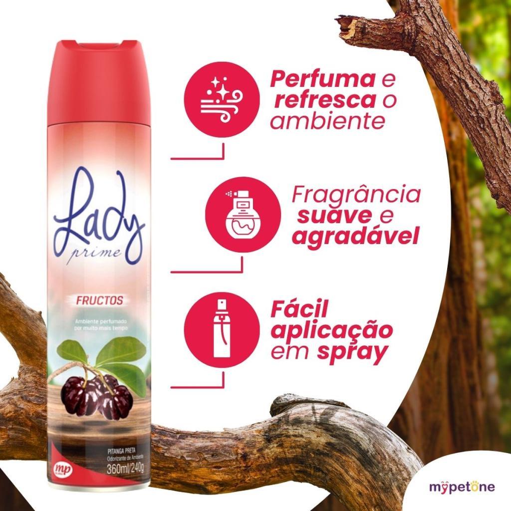 2 Odorizador Lady Prime Fructus - 360ml — imagem 2 de 2