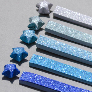 Estrela Origami desejando estrela cor especial tira longa papel crianças artesanal diy estrela de cinco pontas fazendo M