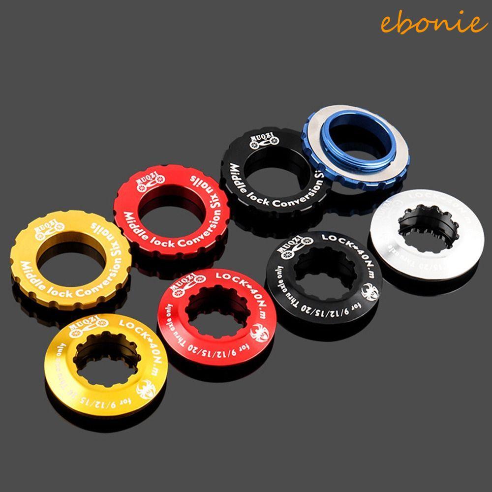EBONIE Tampa De Bloqueio Central De Bicicleta 6 Parafusos Freio A Disco Rotor De Centerlock Tool Cap Kit De Manga De Fer