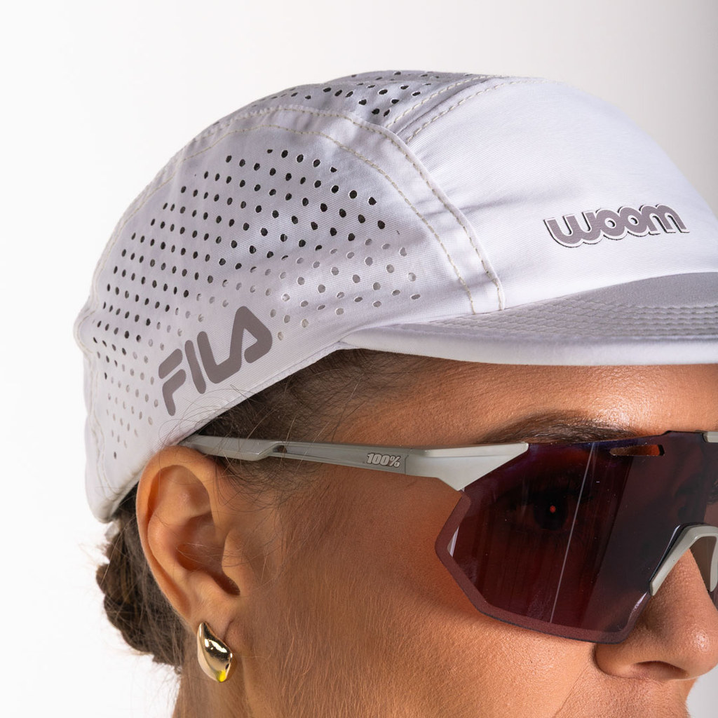 Boné Running Fila Marathon Branco