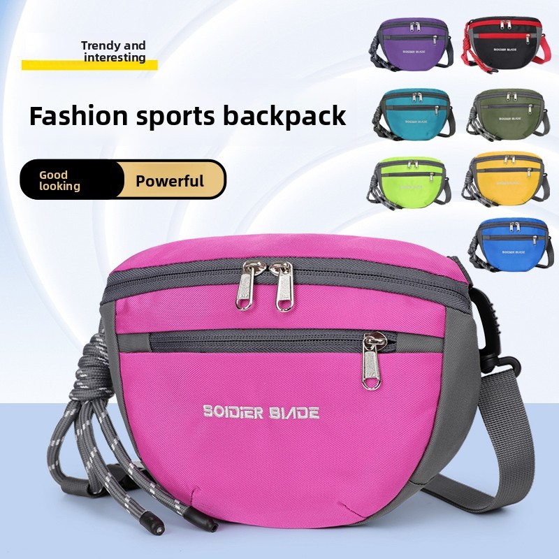 Bolsa Transversal Feminina Impermeável de Tecido Oxford, Design Moderno, Bolsas de Ombro para Meninas, Bolsas para Espor