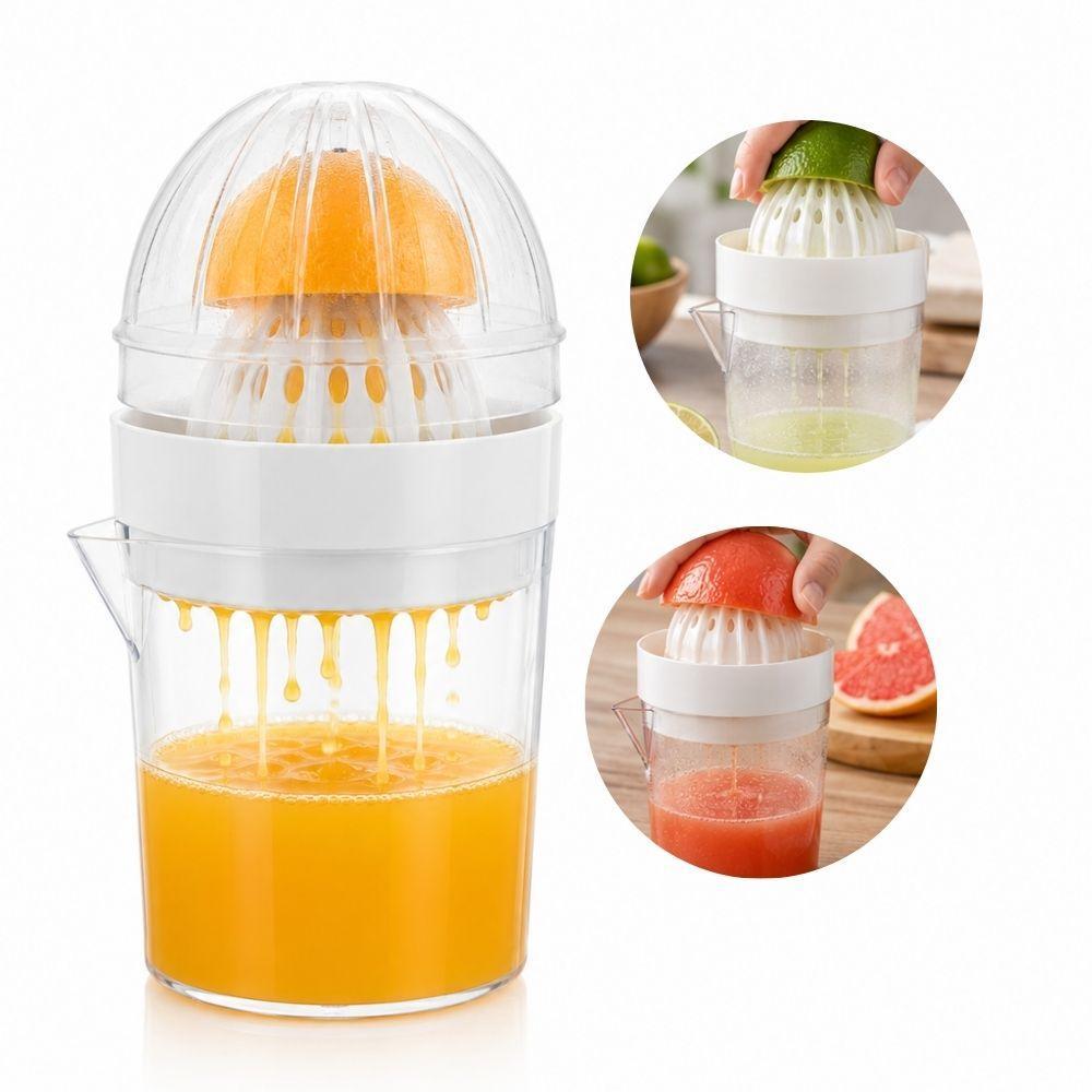 JARRA ESPREMEDOR LARANJA SUCOS FRUTAS MANUAL PORTATIL MULTIUSO 510ML BPA FREE