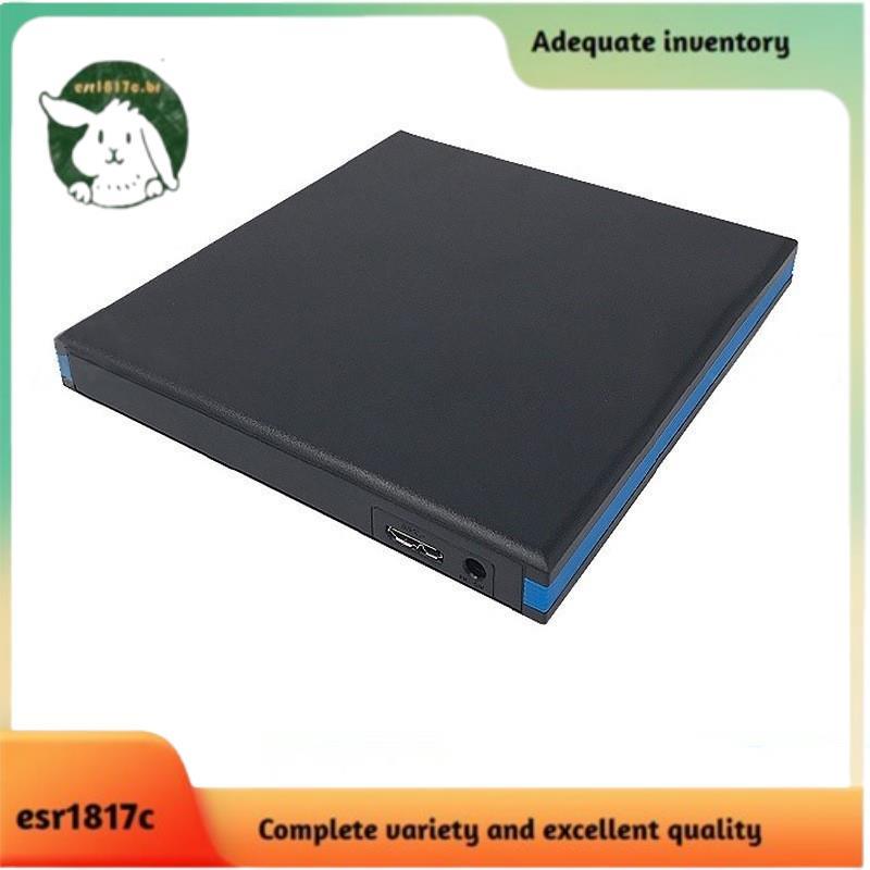 Gravador De CD/DVD Com Carregamento De Bandeja Unidade De Externa USB 3.0 Portátil-Preto/Branco Para Laptops E Desktops