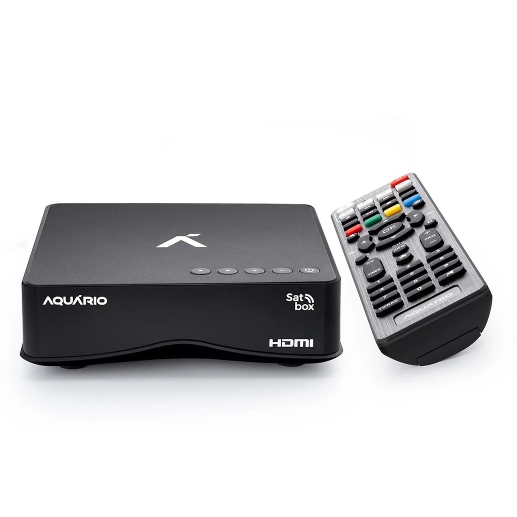 Receptor de Sinal de TV Aquário DTH-9000 Satélite Banda KU