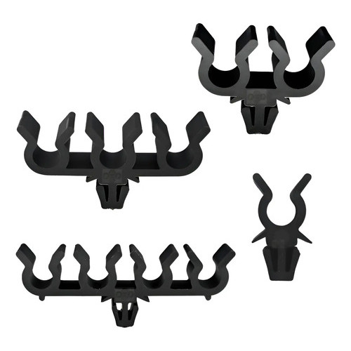 Kit 4 Grampo Presilha Suporte Cabo De Vela Agile Astra Celta Cobalt Corsa Kadett Vectra Omega Zafira