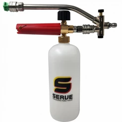 Kit Snow Foam + Gatilho Duplo + Bico Engate Rápido Leque 25°