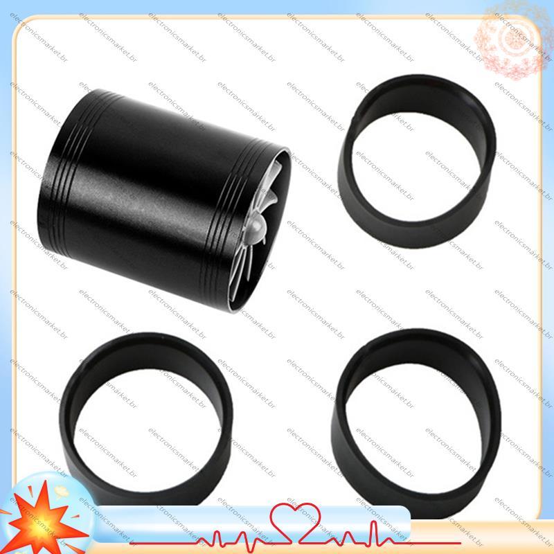 [Em Vendas E] Power Para Veículo Universal Carro Turbocompressor Turbina Dupla Turbo Carregador Capas De Borracha Peças