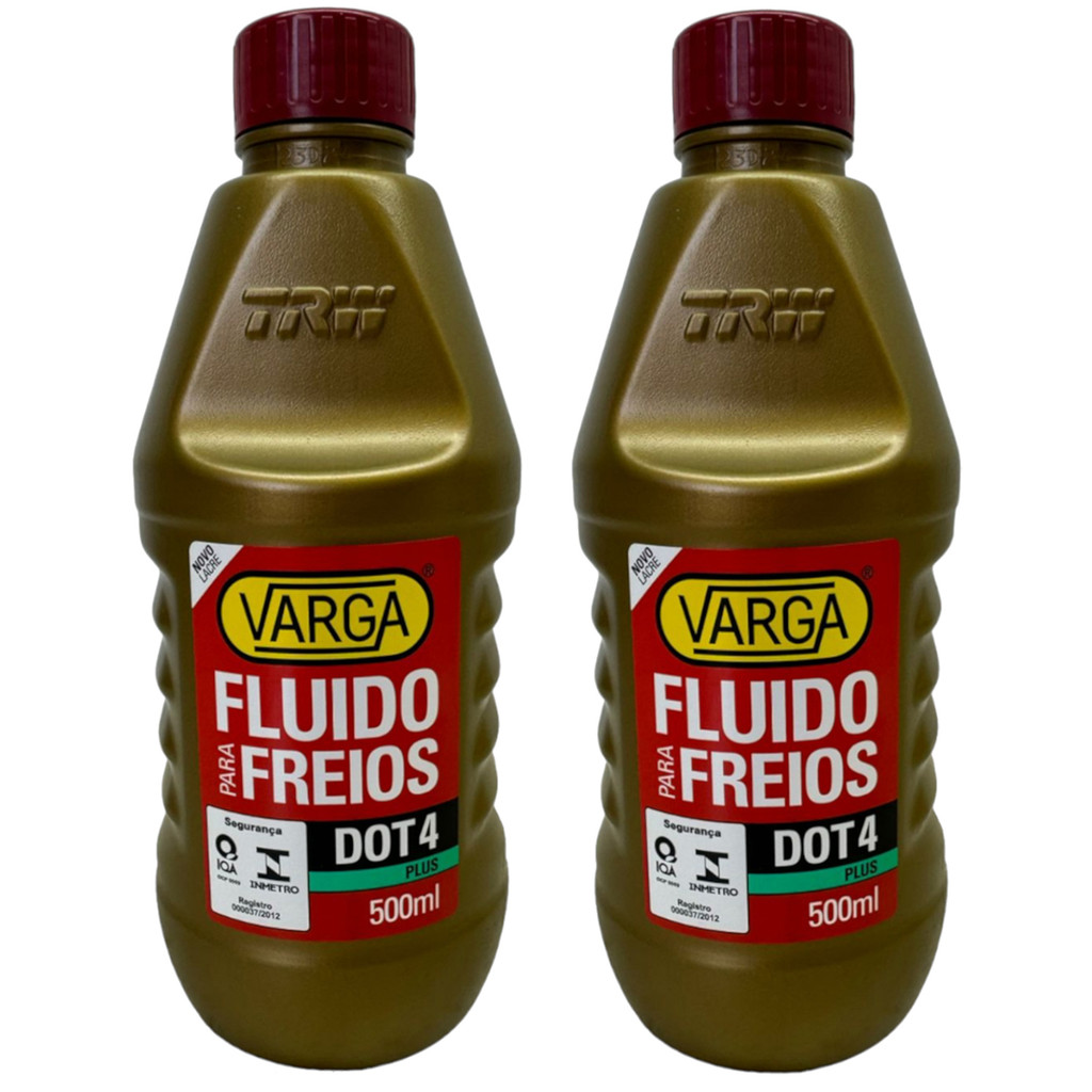Kit 2 Óleo Fluido Freio Dot4 Trw Varga 500ml RCLF00054