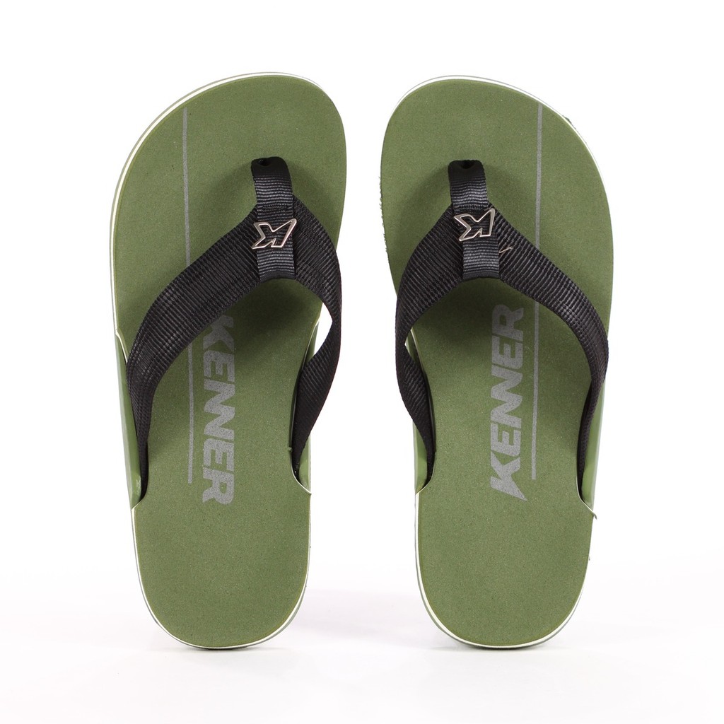 Chinelo Kenner NK6 Pro Verde Militar - Masculino