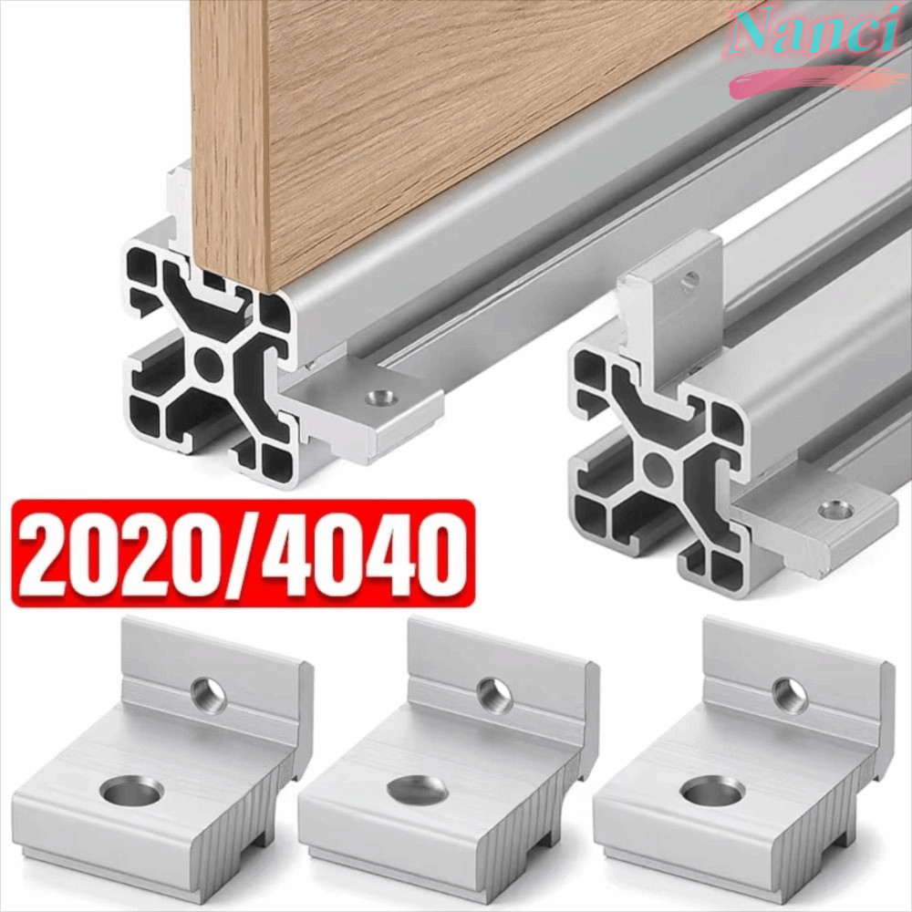 Suporte De Canto NANCI , Acessórios De Perfil De Alumínio De Alta Resistência DIY , Prendedor De Painel Lateral De Estáv