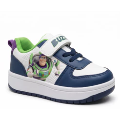 Tênis Toy Story Buzz Lightyear Disney Infantil Menino Desenho Fecho Ajustável Escola Filme Original