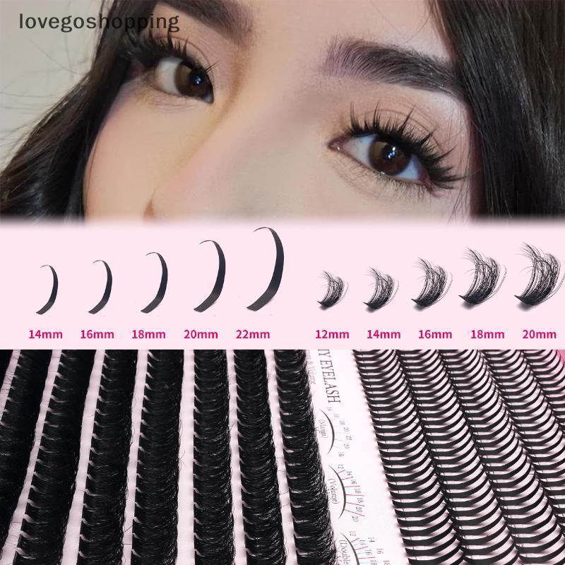 [lovego] Mink Volume Lash Clusters 10D Extensões De Cílios Com Fundo Fino E Espetado Fofo Macio Para Eventos De Clube BR