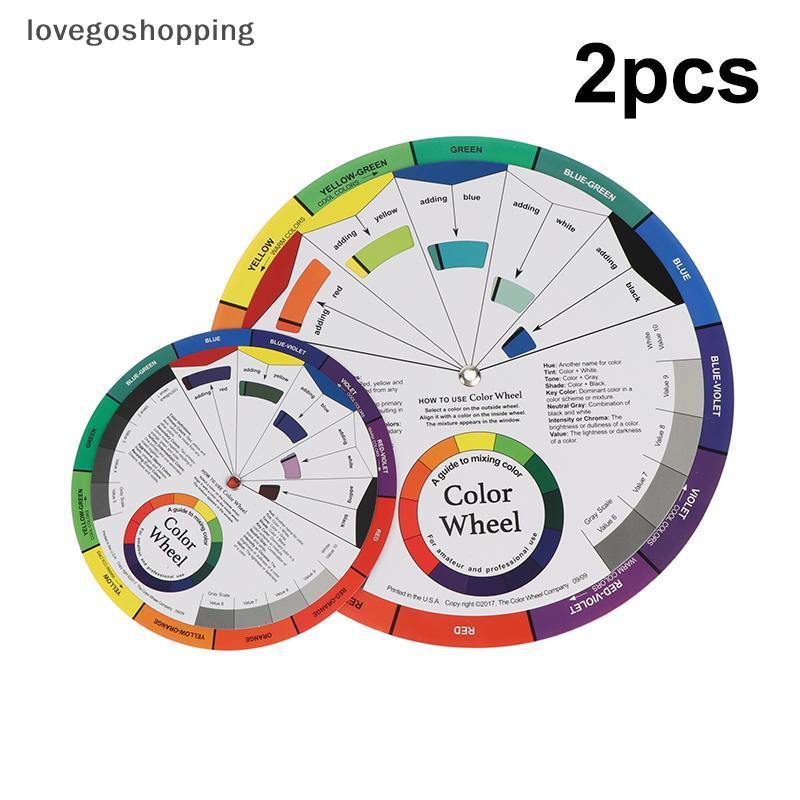 [lovego] Roda De Cartão De Papel De Pigmento De Unha 2 Unidades 12 Cores Ferramenta De Exibição Para Tecnologias De Unha