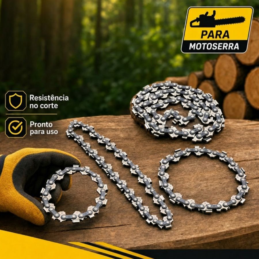 Corrente para Mini Motoserra Elétrica 6'' Polegadas StarTools AR0741