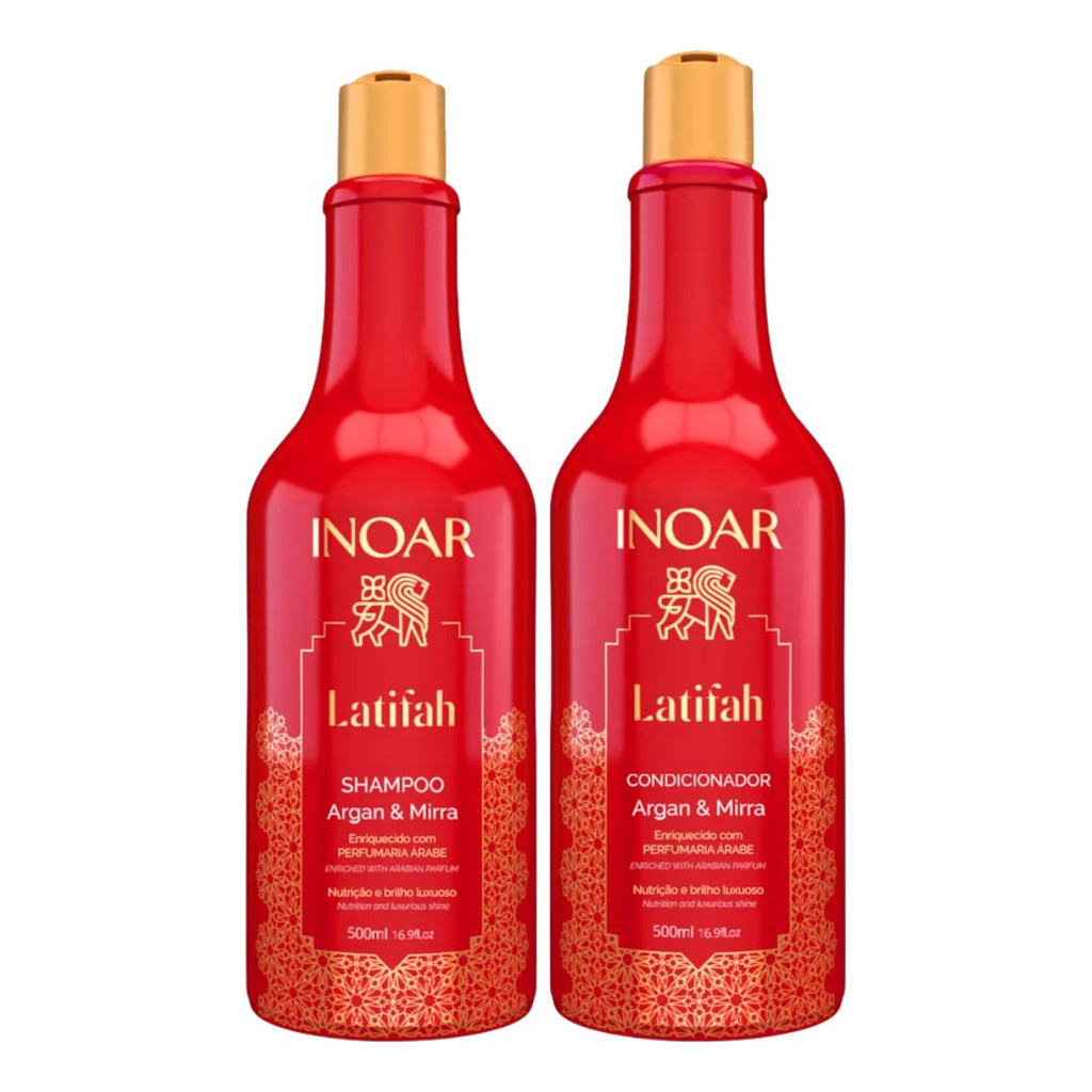 Kit Inoar Latifah Shampoo + Condicionador 500ml