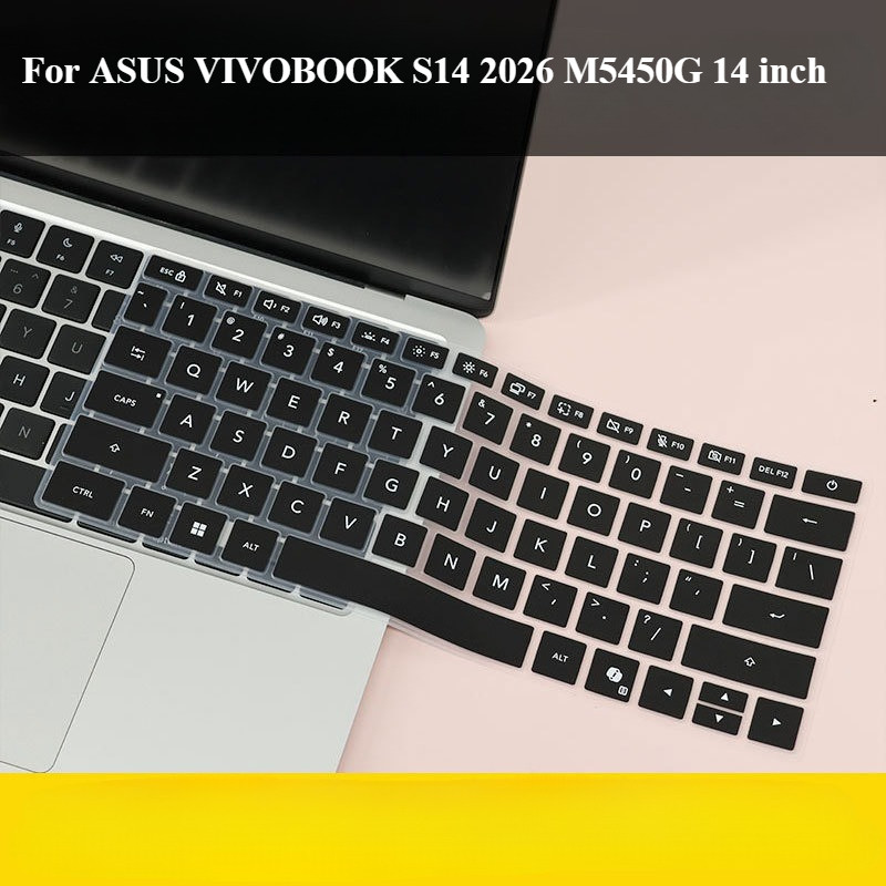 Capa De Silicone Para Teclado , ASUS VIVOBOOK S14 2026 M5450G , Película Protetora De Laptop De 14 Polegadas